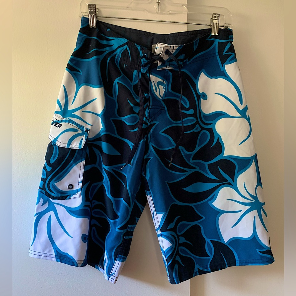 Authentic retro quicksilver board shorts